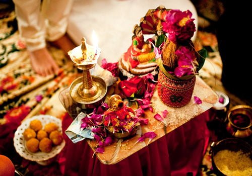 Gujrati Wedding Ceremony Set Up at Cavendish Banqueting Hall