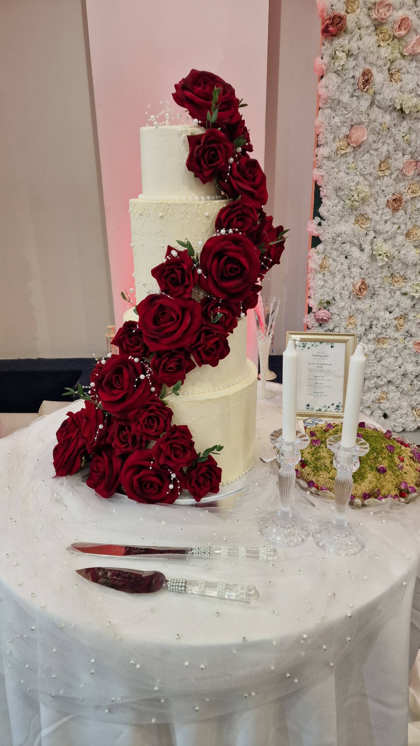 Wedding Cakes at Cavendish Banqueting