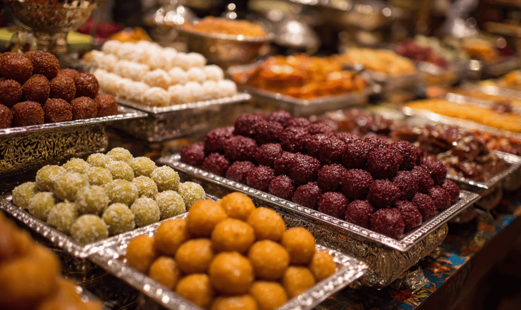 Traditional Indian wedding cakes
