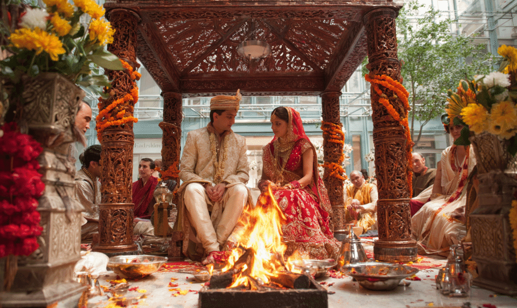 Classical Hindu wedding