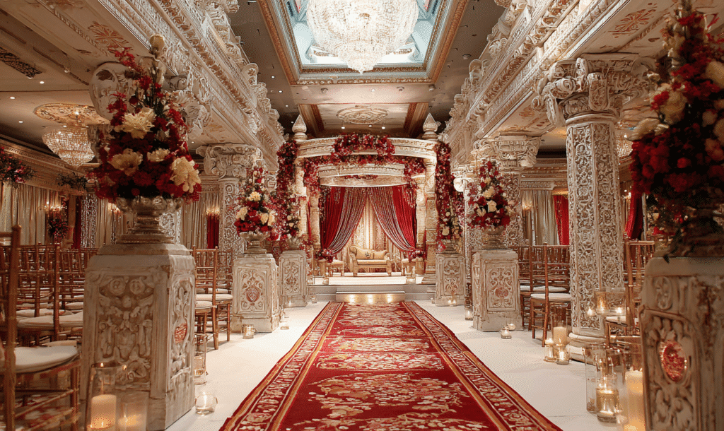 Budget Indian wedding reception venue