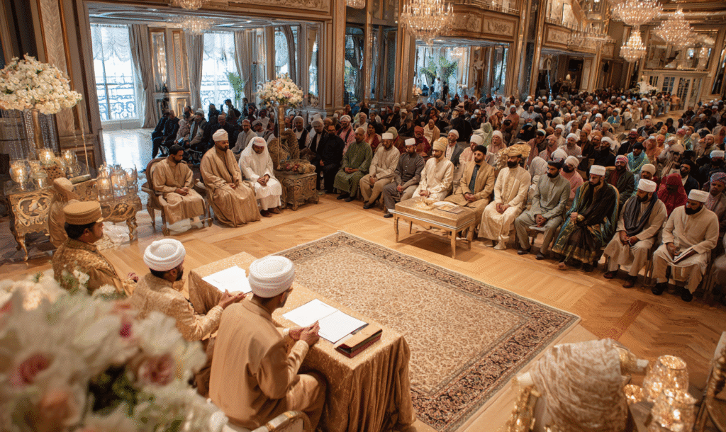 Muslim Wedding ceremony