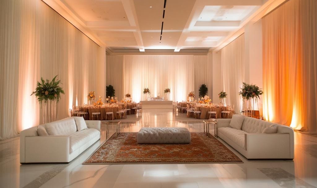 Cohesive wedding colour schemes