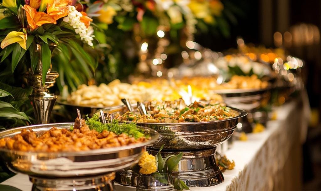 wedding menu for premium events
