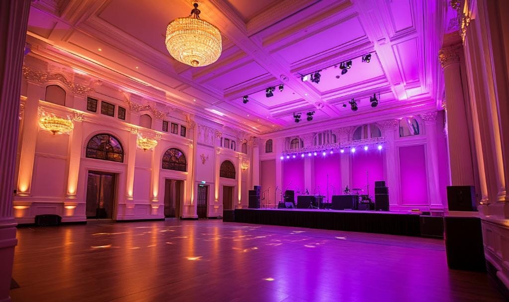 Reception at wedding venues in London