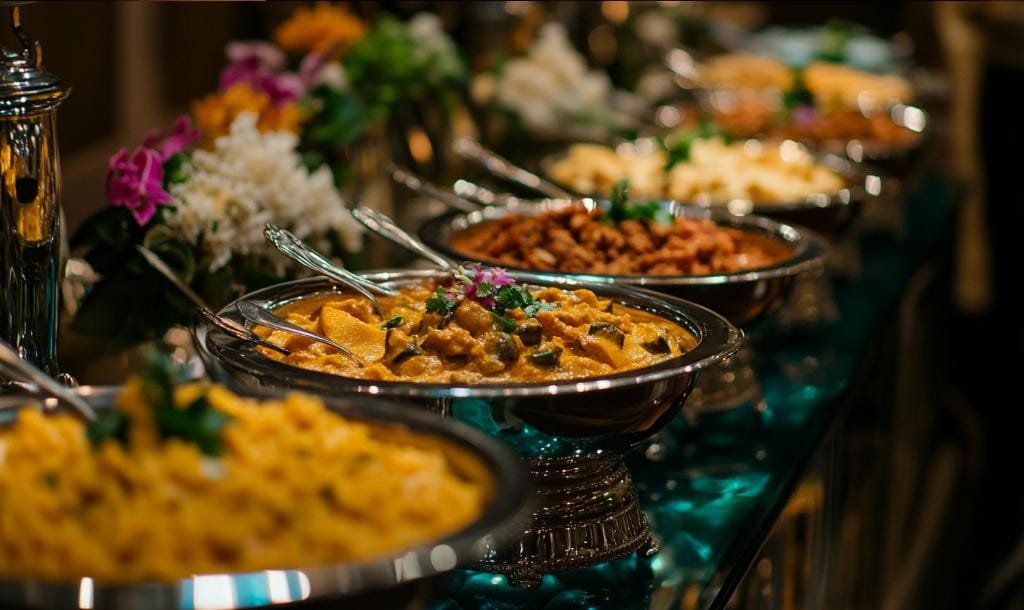 wedding menu ideas in London