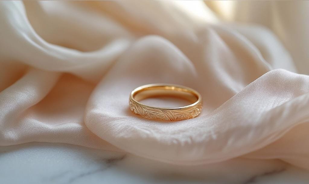 Gold wedding rings for women