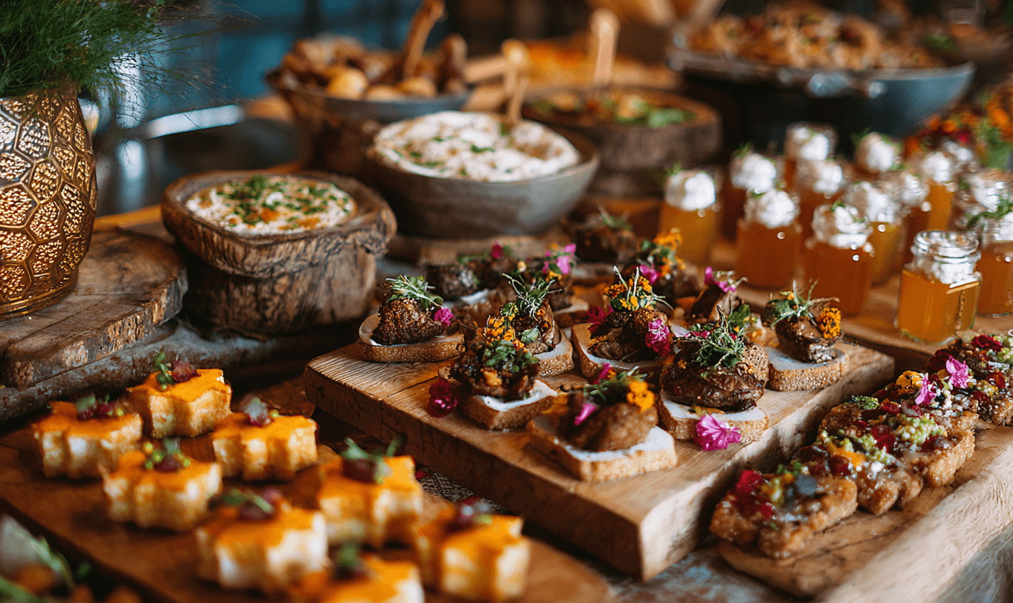 fusion menu in catering