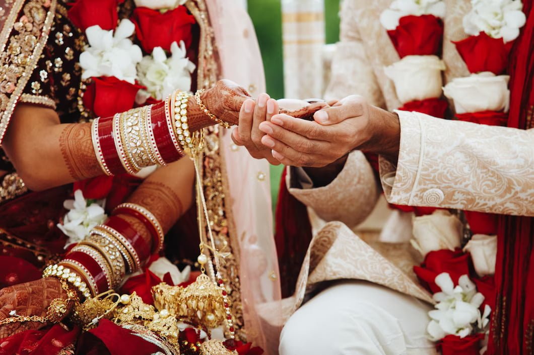 Gujarati Wedding Moment Indian Riti Riwaz Stock Photo 1453388597 |  Shutterstock