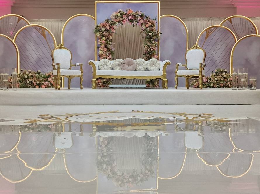 Stage and Decor at Cavendish Banqueting Hall