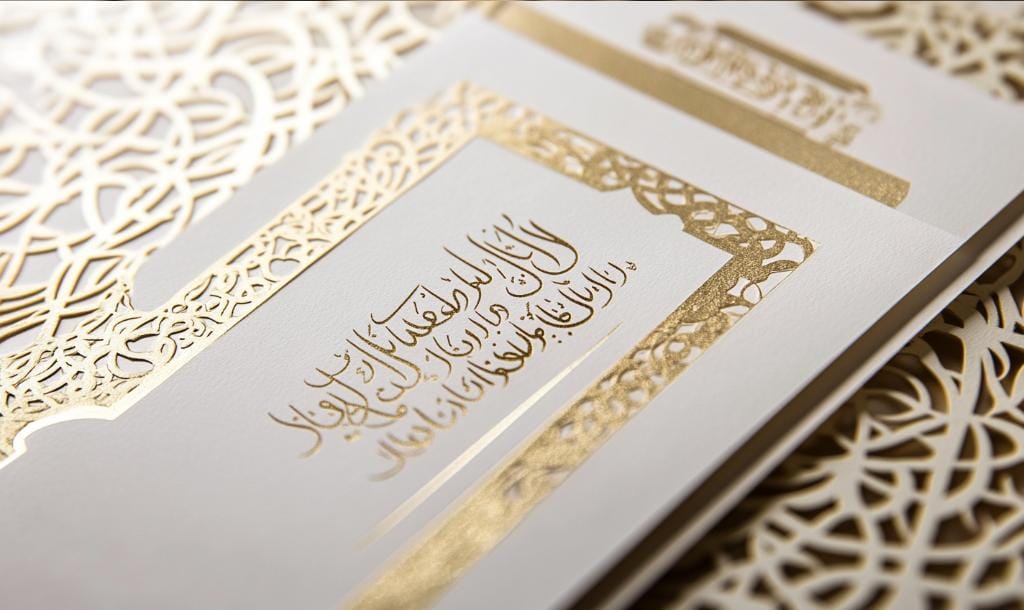 Best Muslim wedding invitation