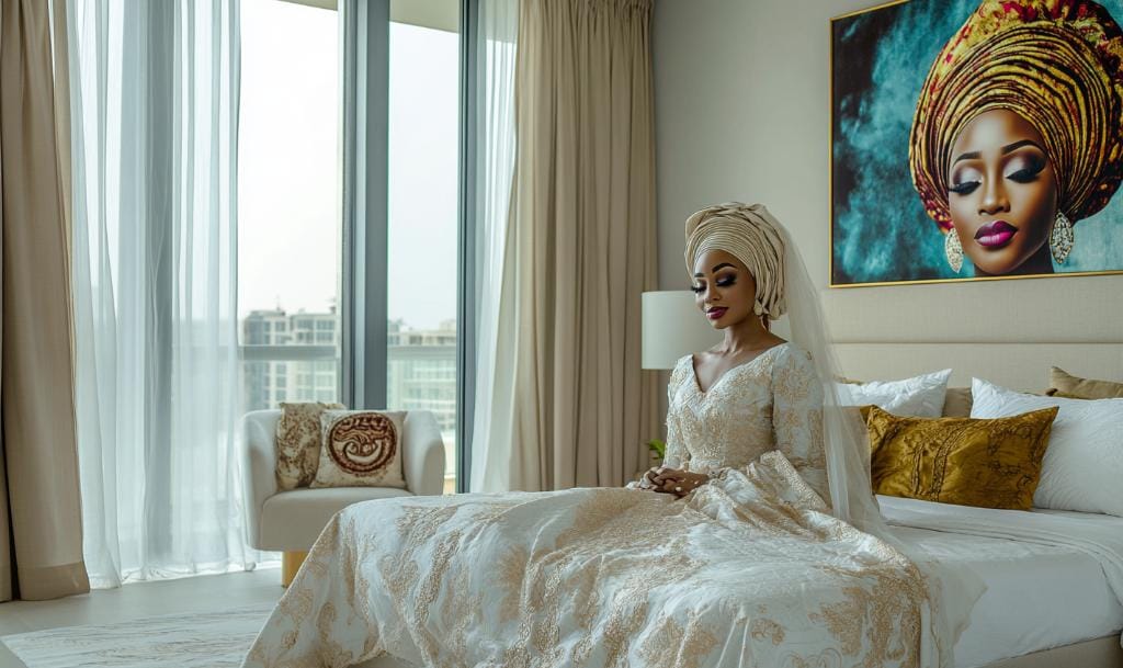 Nigerian wedding dress