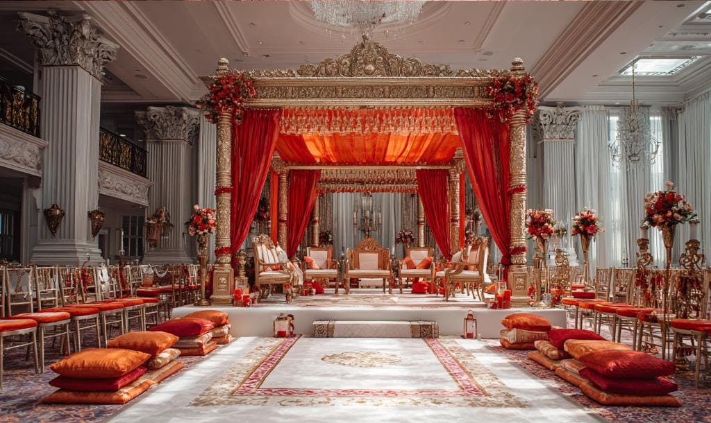 simple wedding decoration ideas for reception London