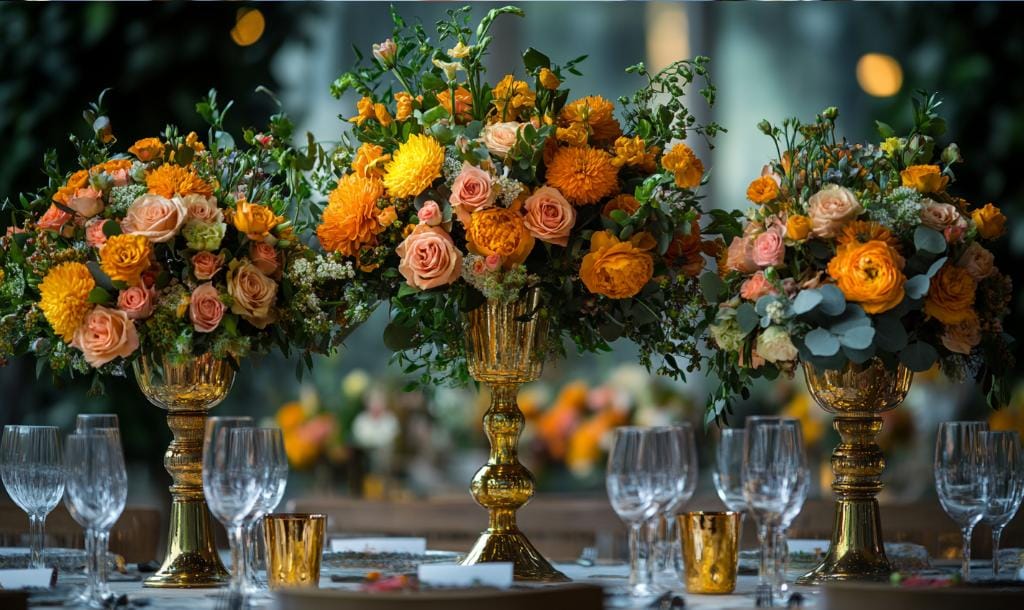 Deas for wedding flowers