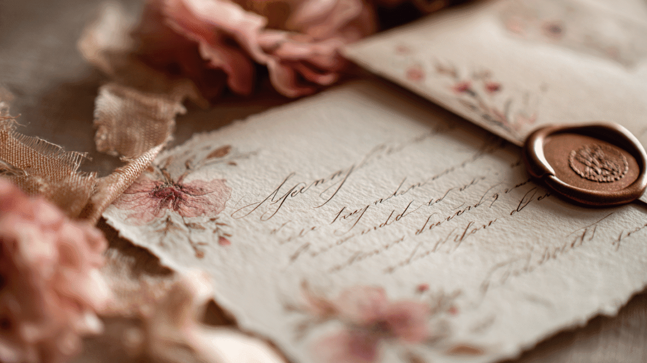 Elegant wedding wishes