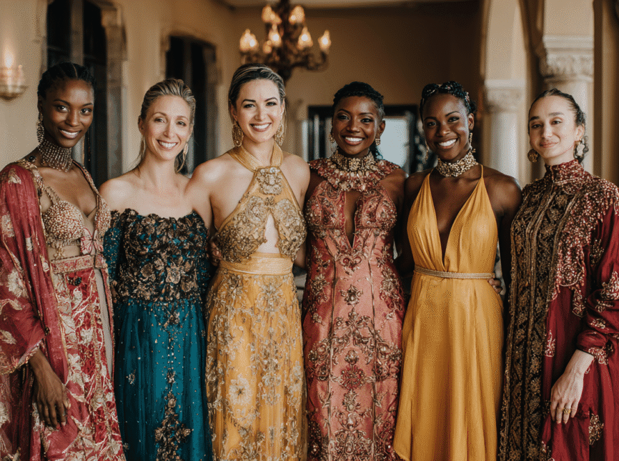 Elegant wedding guest dresses