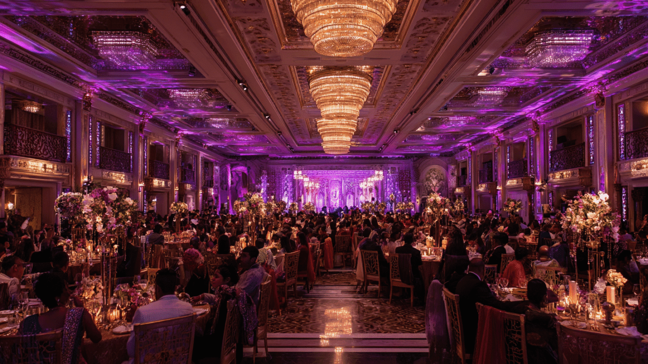 Modern wedding reception venue London