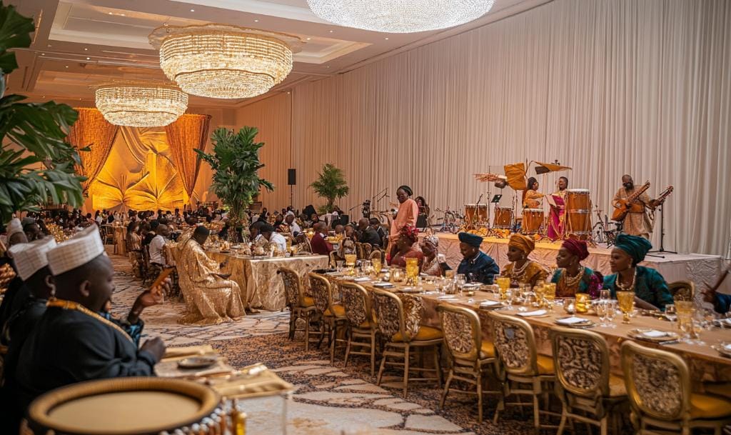 Catering at Nigerian weddings