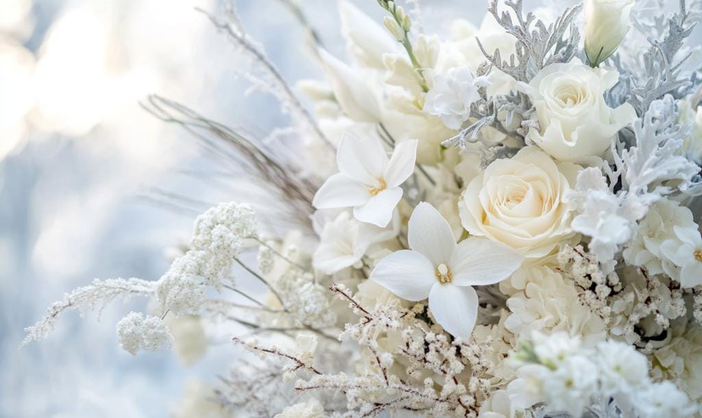 Winter wedding flowers near me