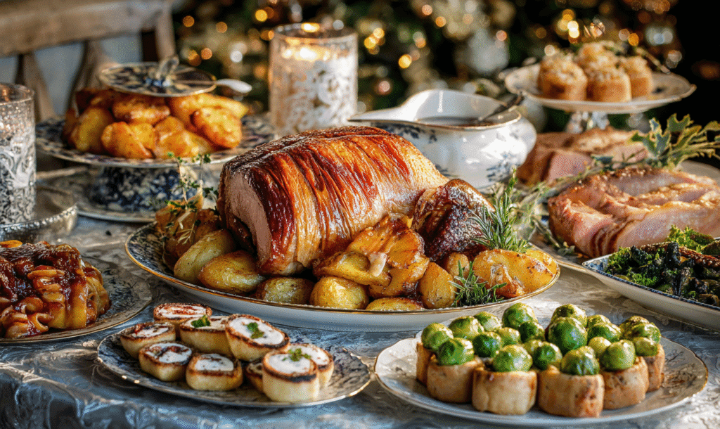 Christmas party food