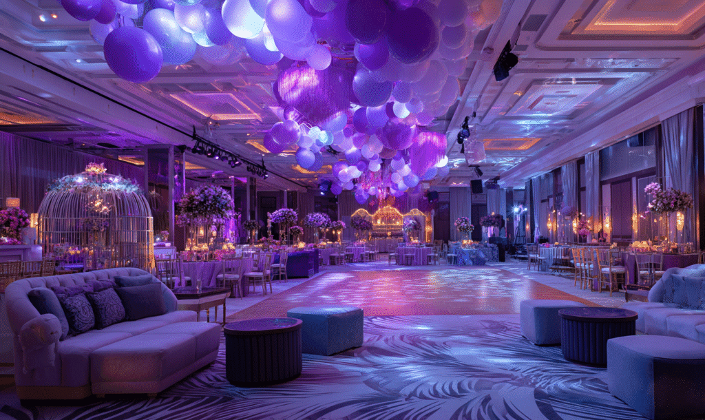 entertainment integration in birthday party venues